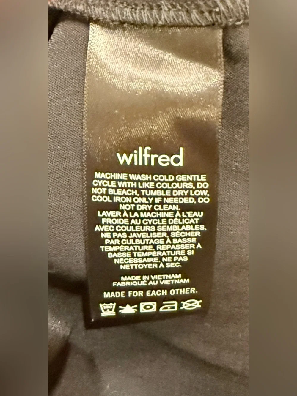 Aritzia wilfred freeform